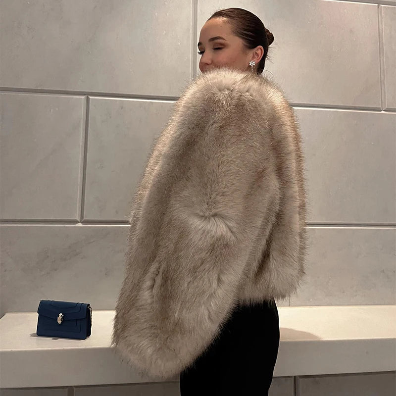 Velvet Fur Coat