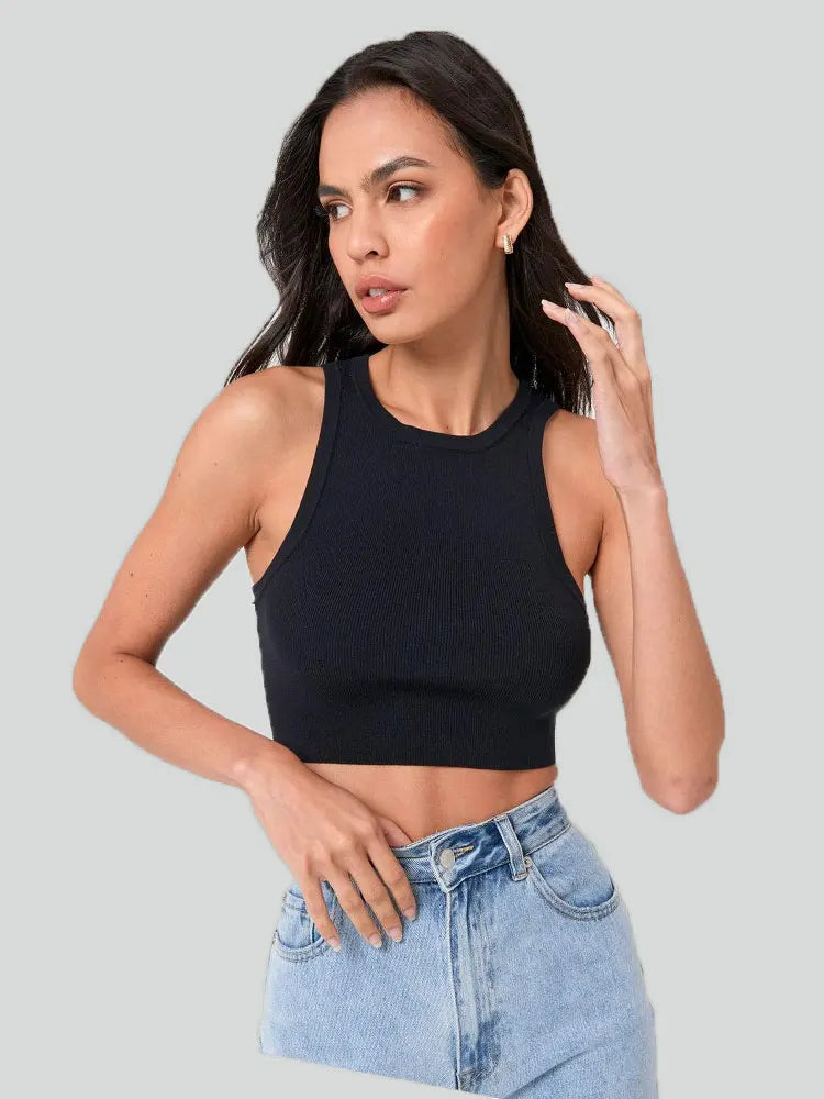 Racerback Crop Top