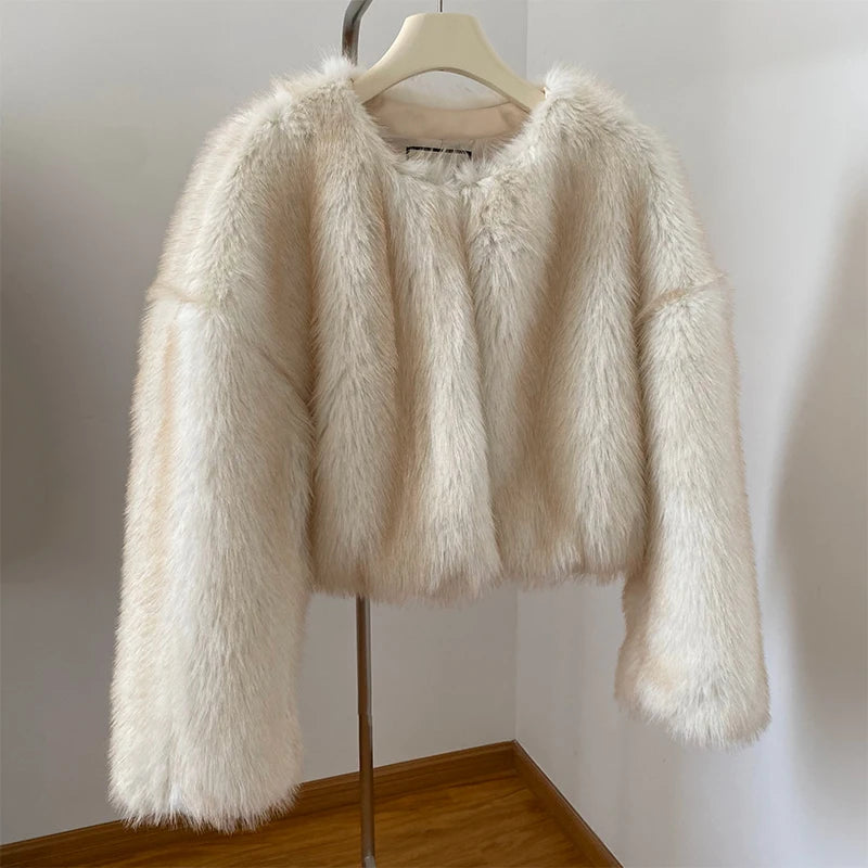Velvet Fur Coat
