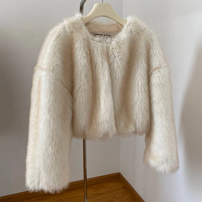 Velvet Fur Coat